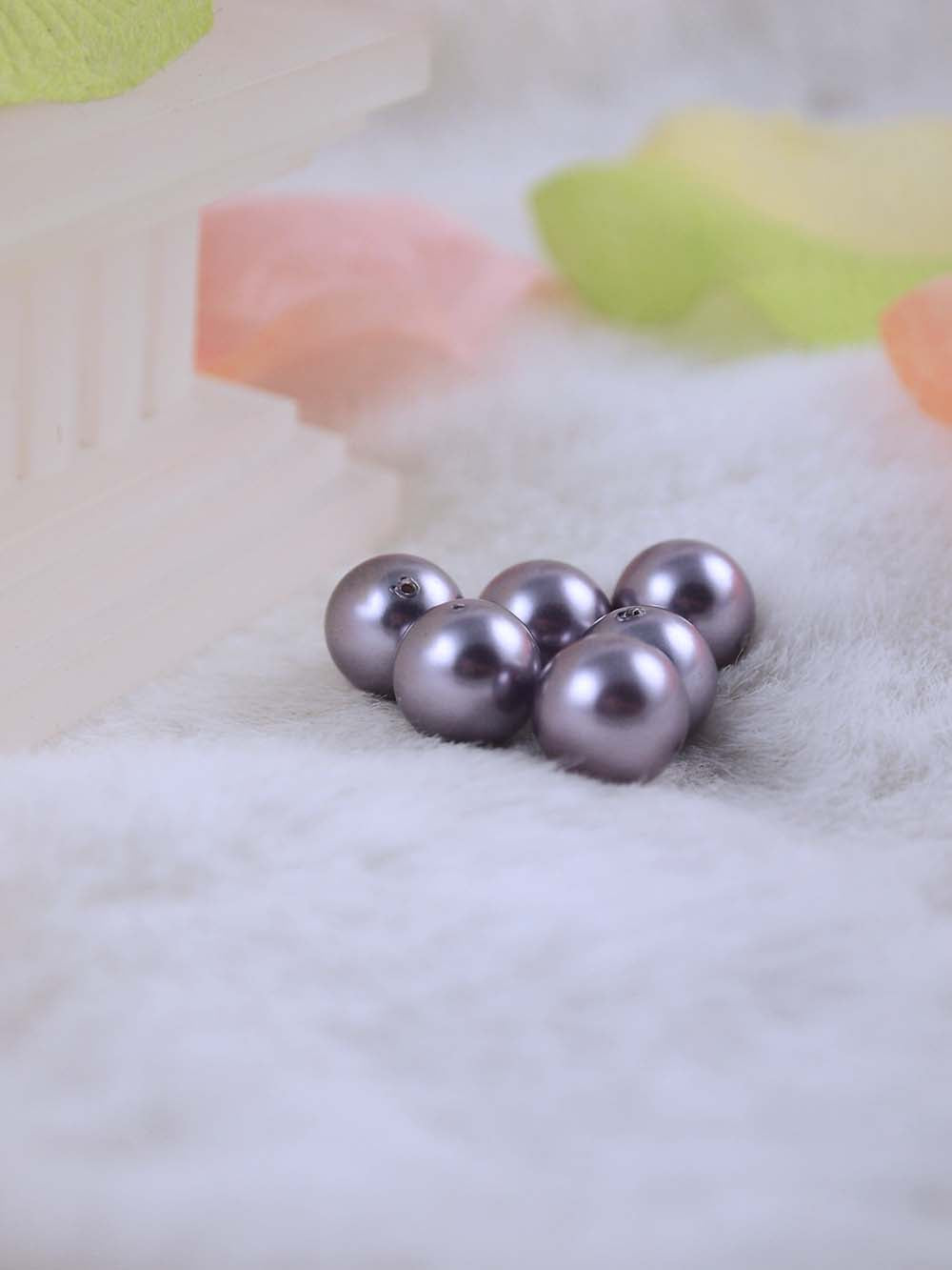 Swarovski Pearls 5810 10mm 6pc Crystal Mauve Pearl