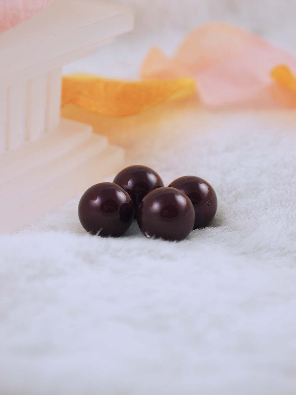 Swarovski Pearls 5810 12mm 6pc Crystal Maroon Pearl