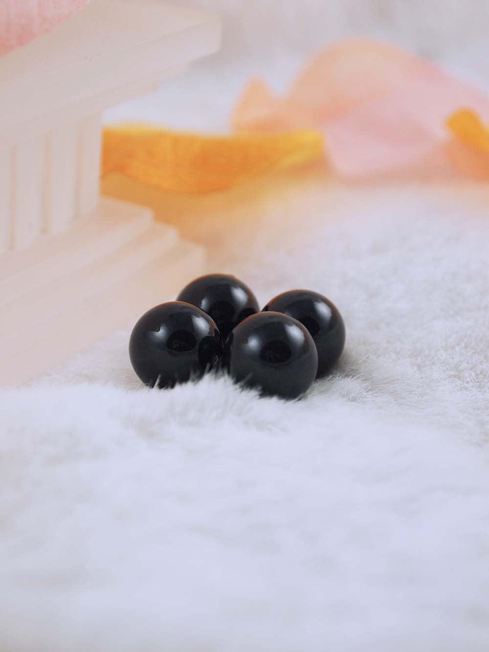 Swarovski Pearls 5810 12mm 6pc Crystal Mystic Black Pearl