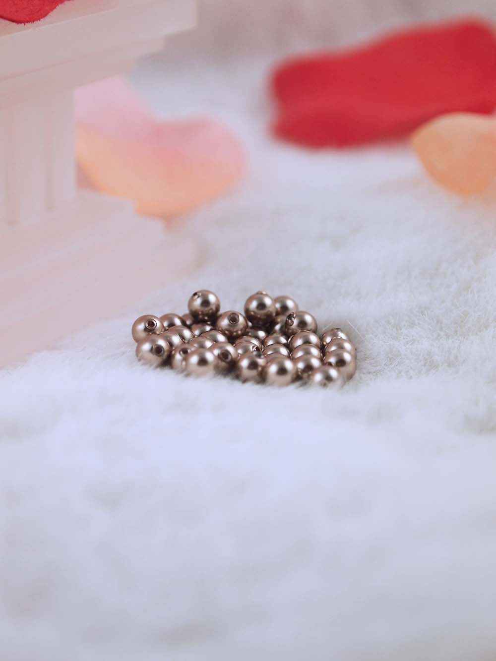 Swarovski Pearls 5810 4mm 36pc Crystal Bronze Pearl