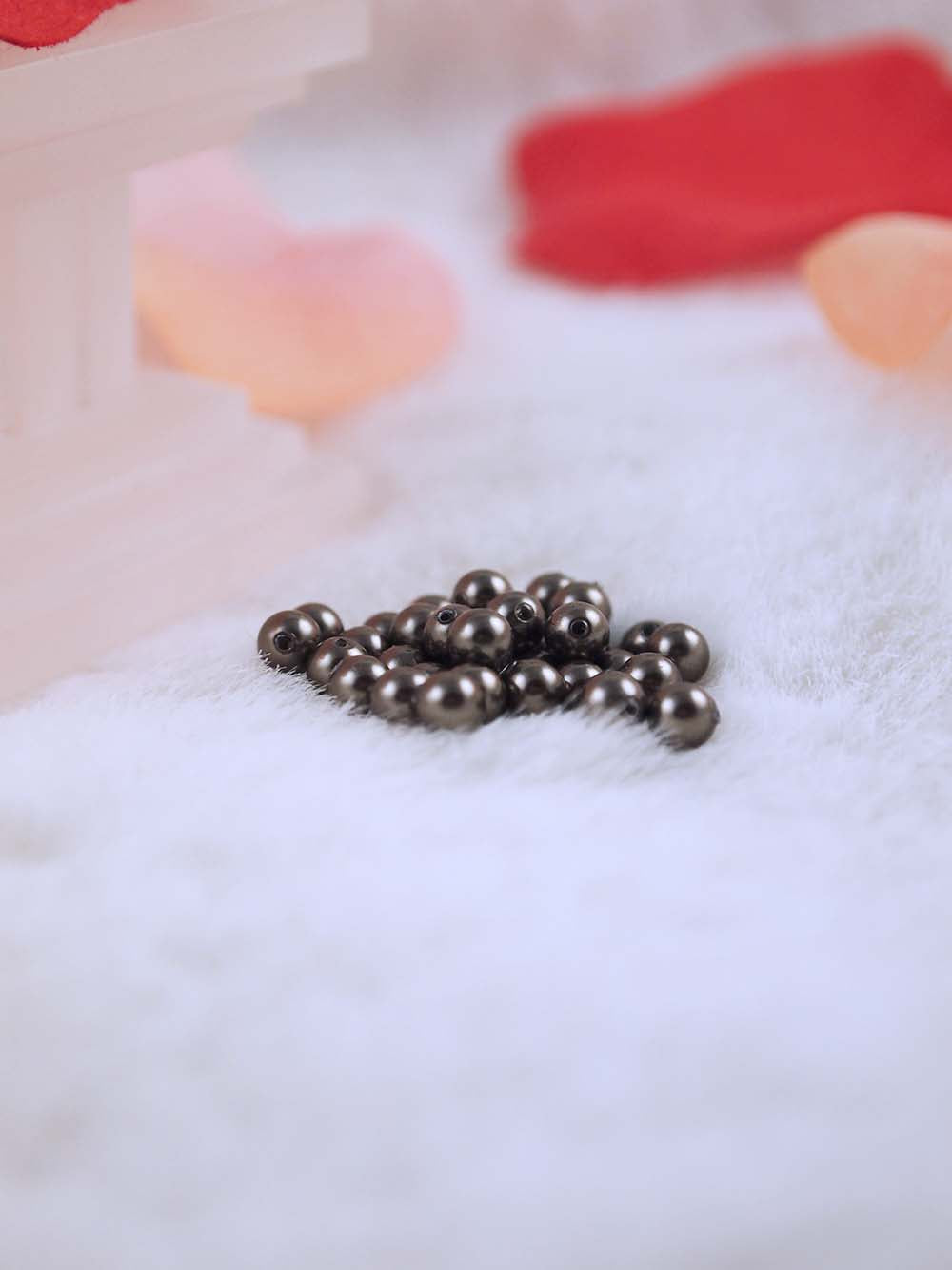 Swarovski Pearls 5810 4mm 36pc Crystal Brown Pearl