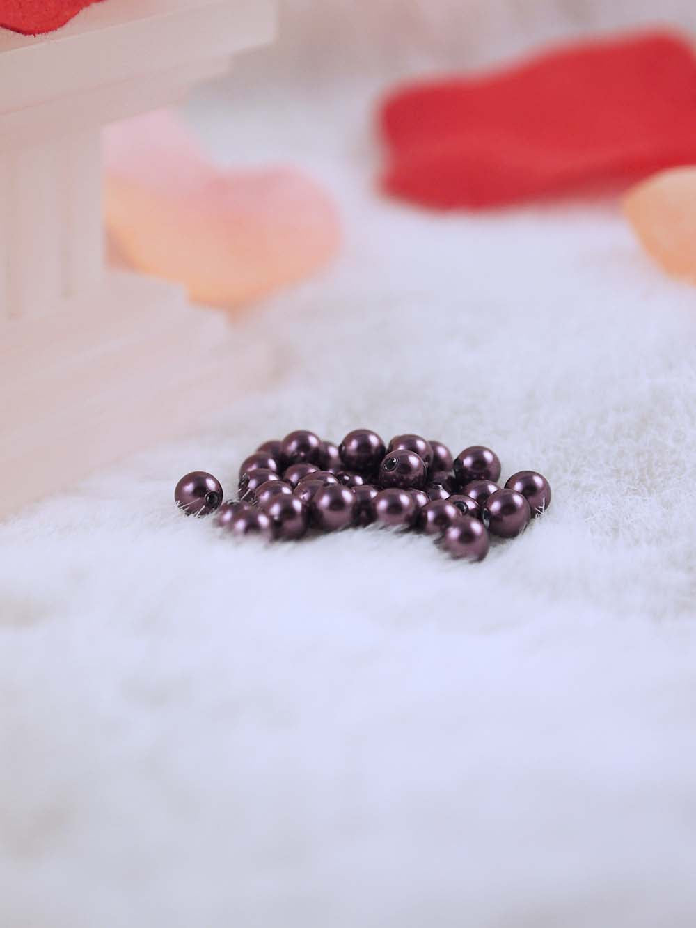 Swarovski Pearls 5810 4mm 36pc Crystal Burgundy Pearl