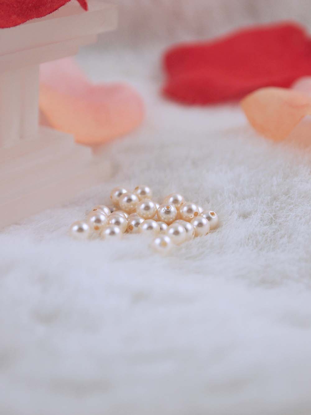 Swarovski Pearls 5810 4mm 36pc Crystal Creamrose Light Pearl