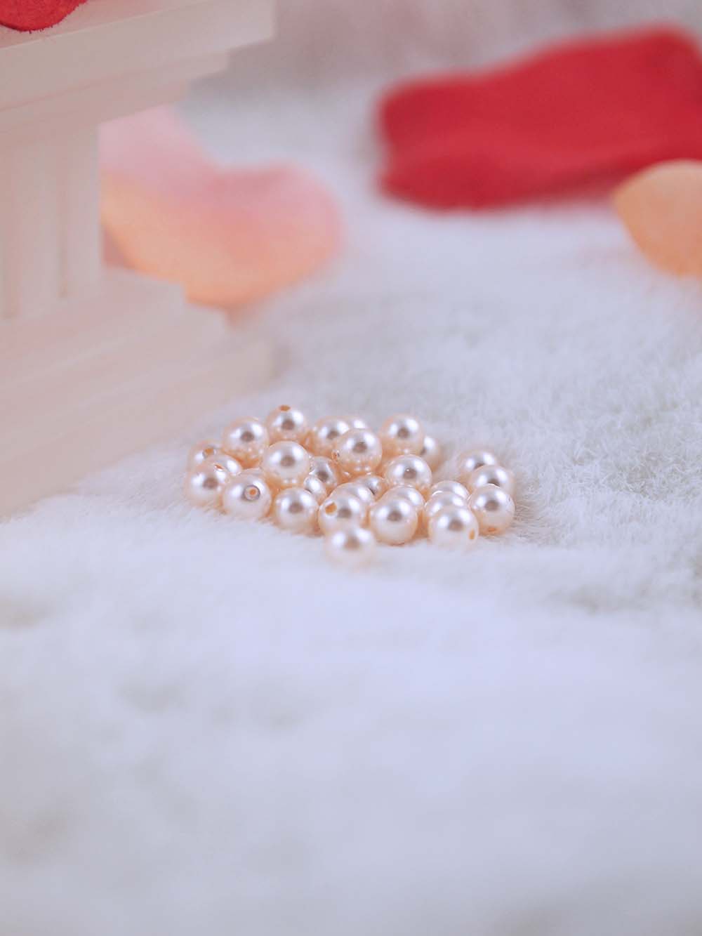 Swarovski Pearls 5810 4mm 36pc Crystal Creamrose Pearl