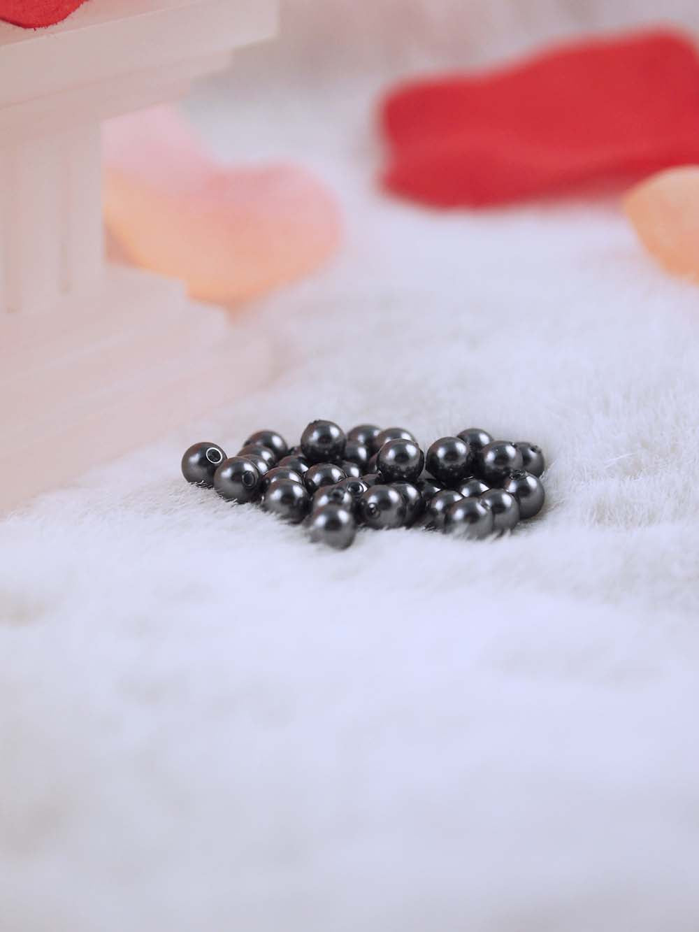 Swarovski Pearls 5810 4mm 36pc Crystal Dark Grey Pearl