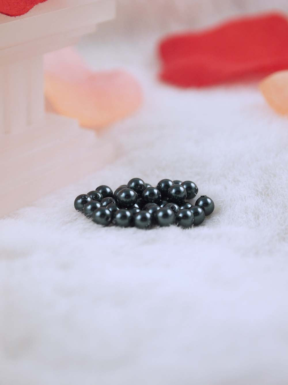 Swarovski Pearls 5810 4mm 36pc Crystal Tahitian look Pearl