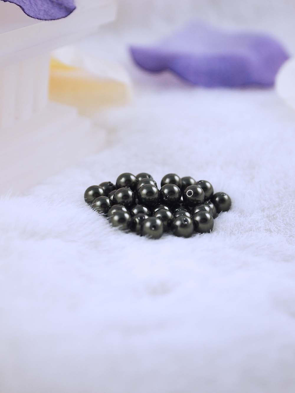 Swarovski Pearls 5810 5mm 36pc Crystal Dark Green Pearl