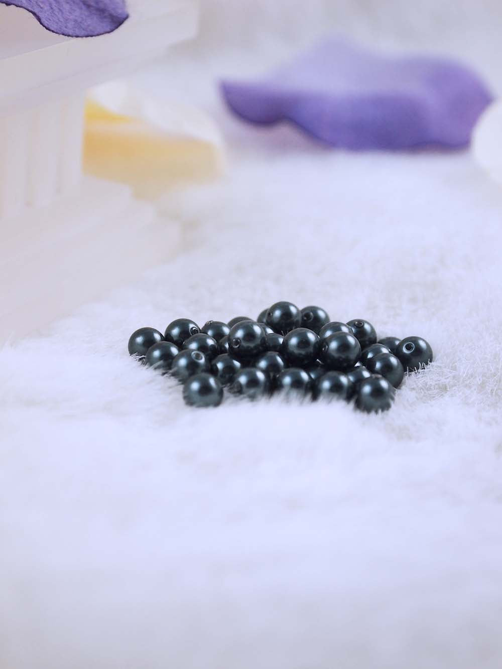 Swarovski Pearls 5810 5mm 36pc Crystal Tahitian look Pearl