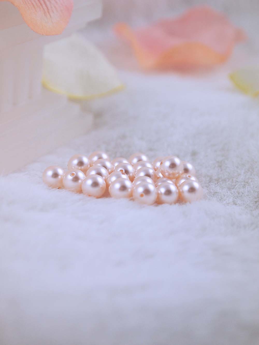 Swarovski Pearls 5810 6mm 24pc Crystal Creamrose Pearl