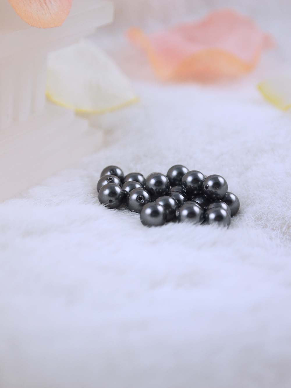 Swarovski Pearls 5810 6mm 24pc Crystal Dark Grey Pearl