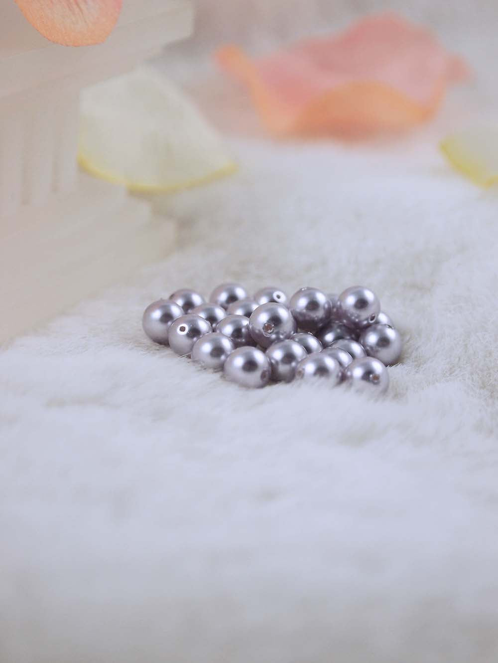 Swarovski Pearls 5810 6mm 24pc Crystal Lavender Pearl