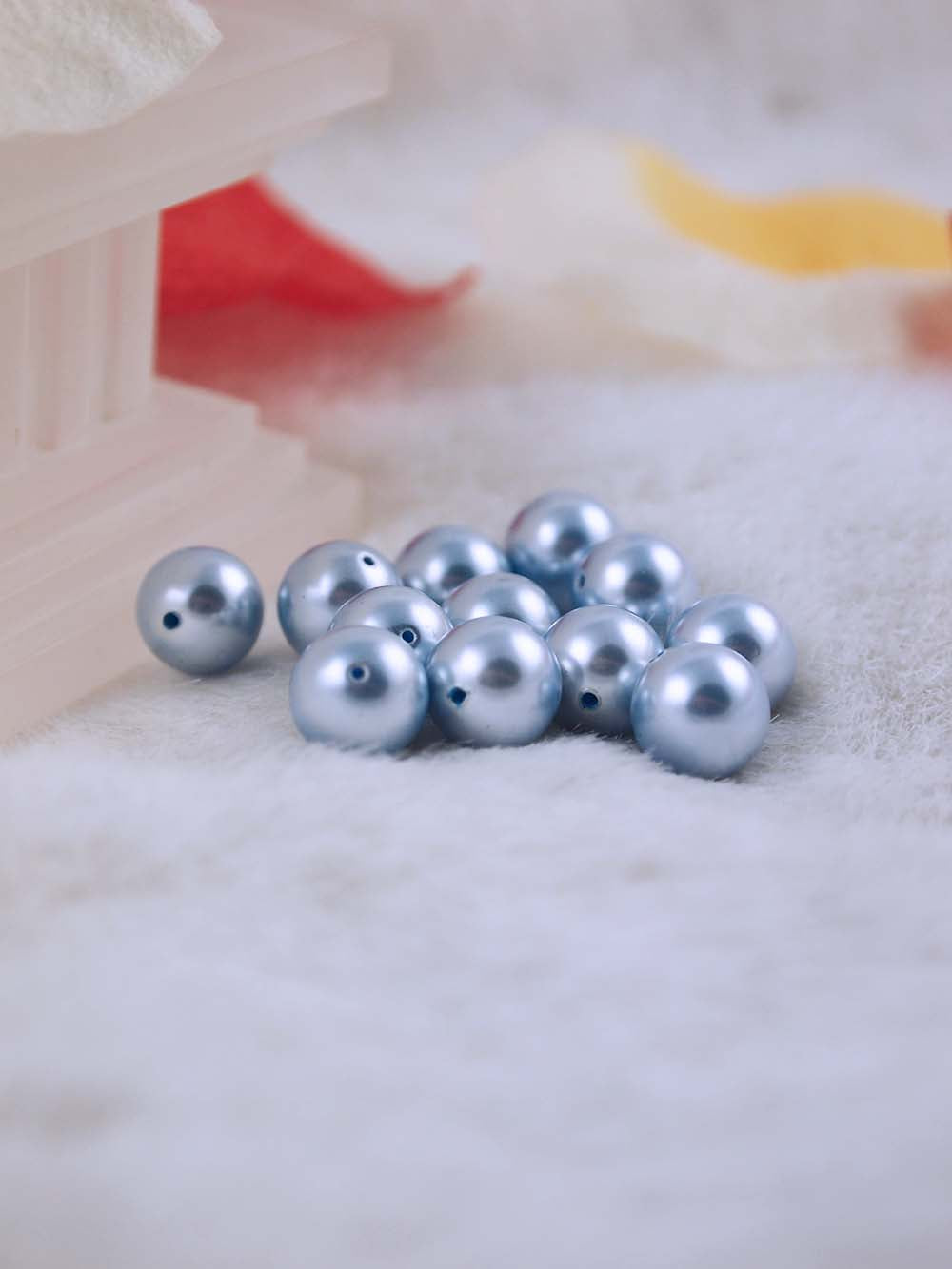 Swarovski Pearls 5810 9mm 12pc Crystal Light Blue Pearl