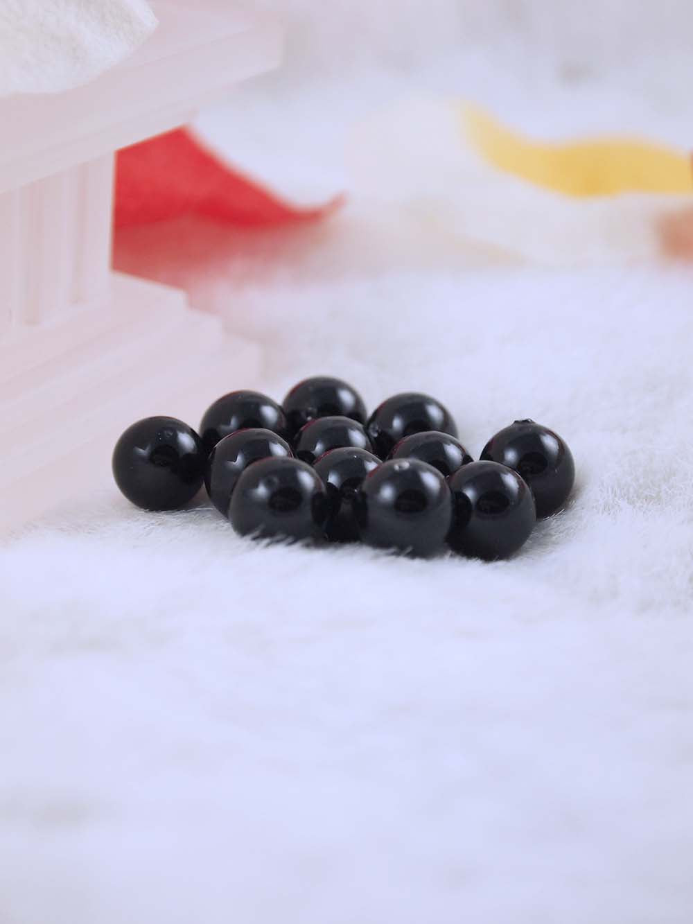 Swarovski Pearls 5810 9mm 12pc Crystal Mystic Black Pearl