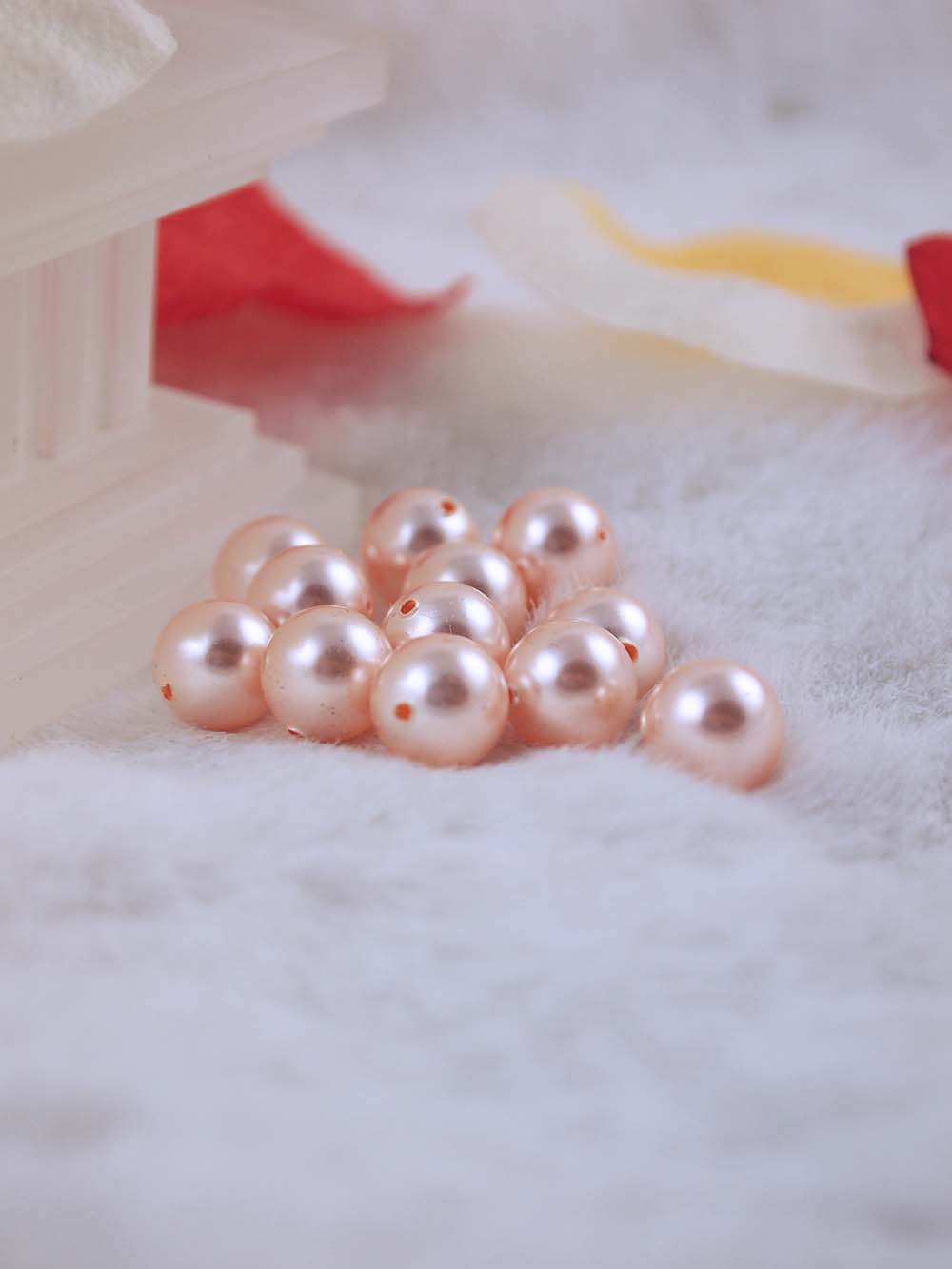 Swarovski Pearls 5810 9mm 12pc Crystal Peach Pearl