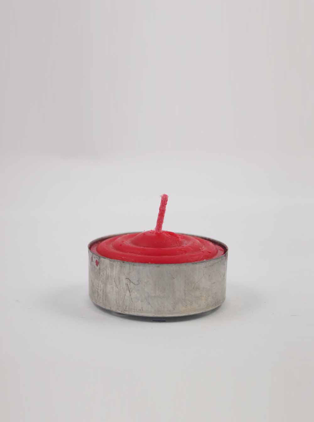 3-Hours Tealight Butter Candle in Red (Box)