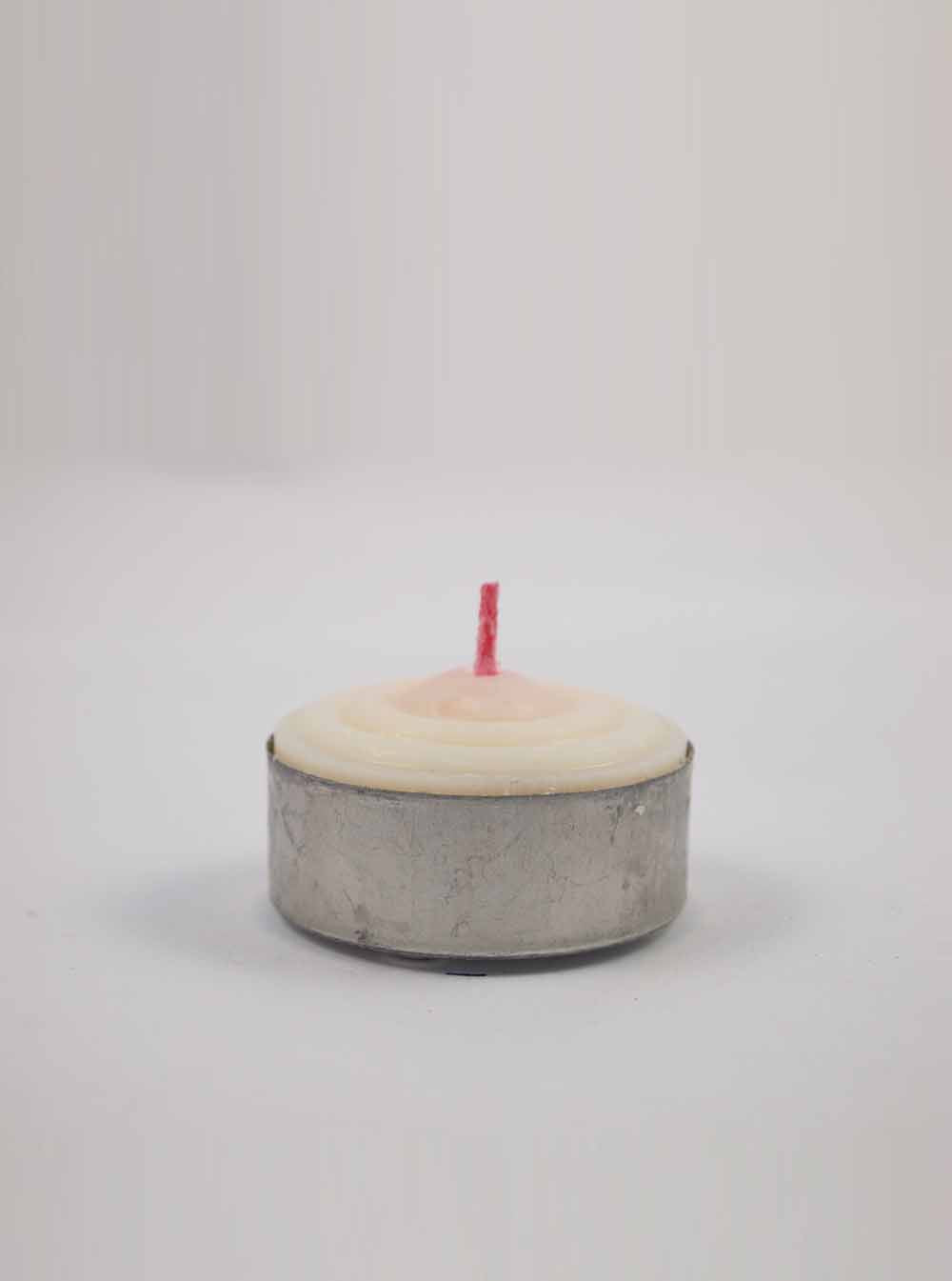 3-Hours Tealight Butter Candle in White (Box)