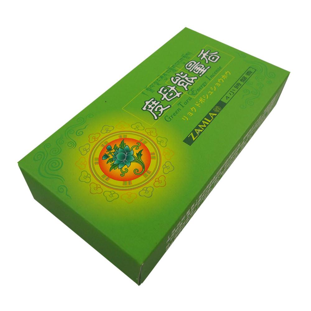 Zambala Green Tara Energy Incense Coils (4hrs)