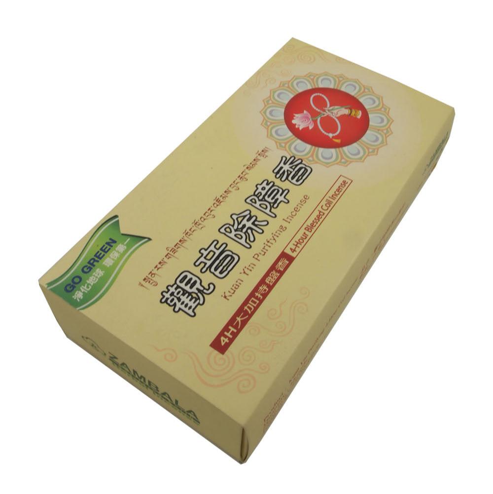 Zambala Kuan Yin Purifying Incense Coils (4hrs)