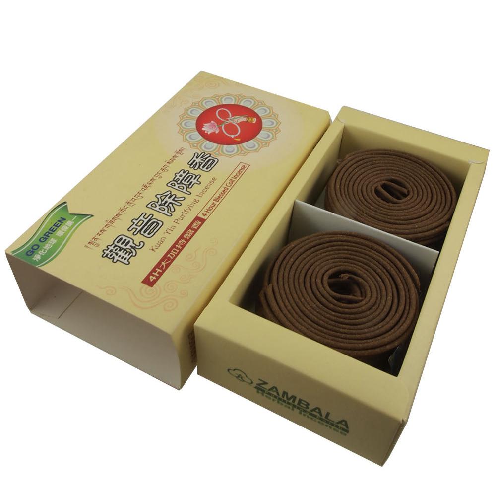 Zambala Kuan Yin Purifying Incense Coils (4hrs)