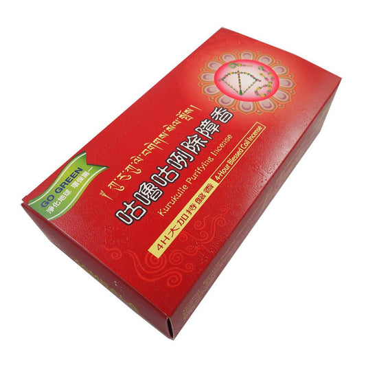 Zambala Kurukulle Purifying Incense Coils (4hrs)