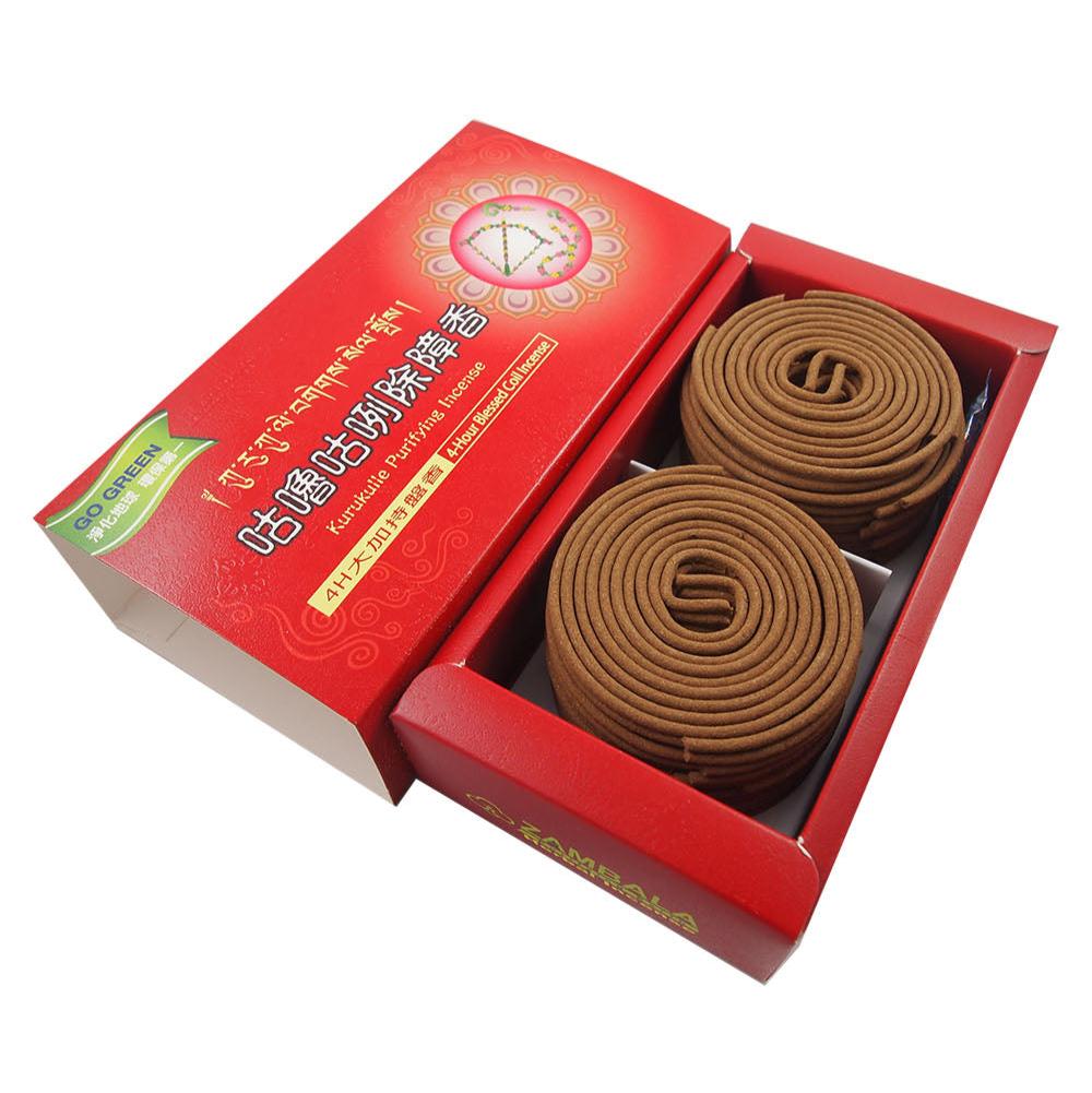 Zambala Kurukulle Purifying Incense Coils (4hrs)