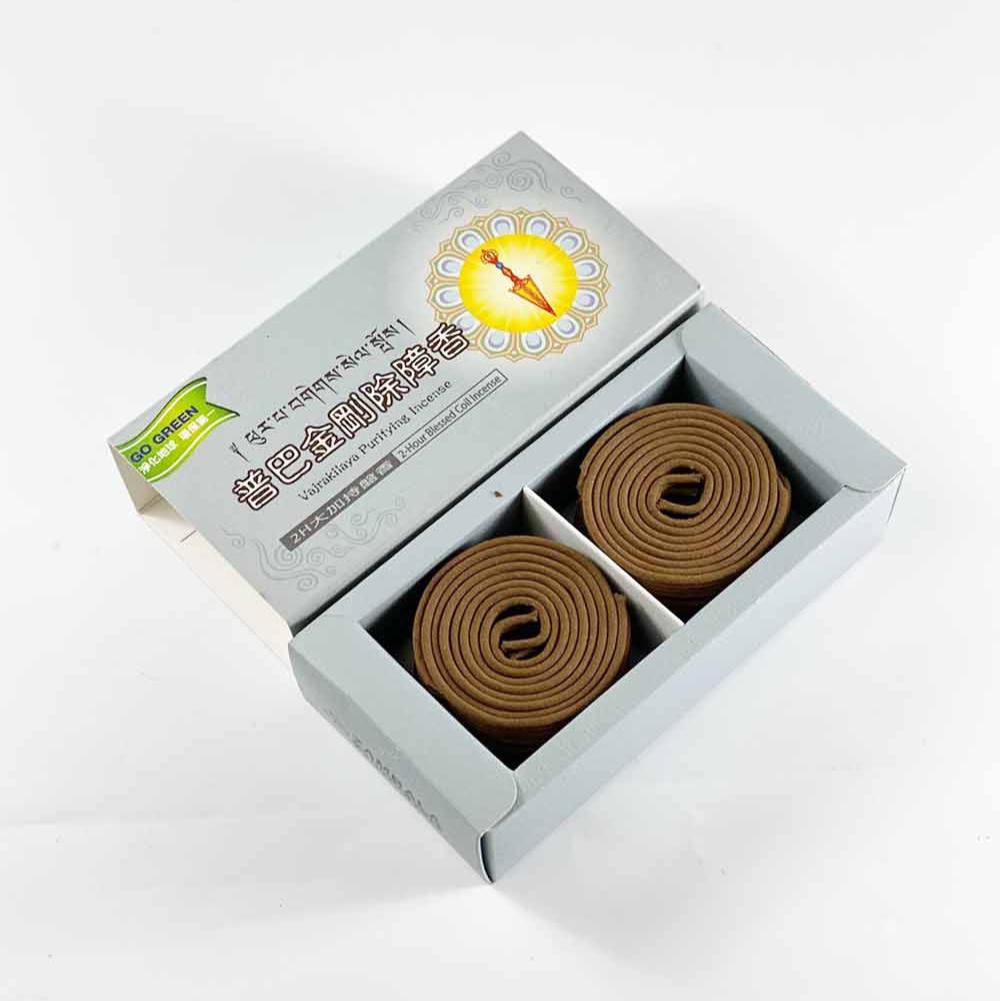 Zambala Vajrakilaya Protection Incense Coils (2hrs)