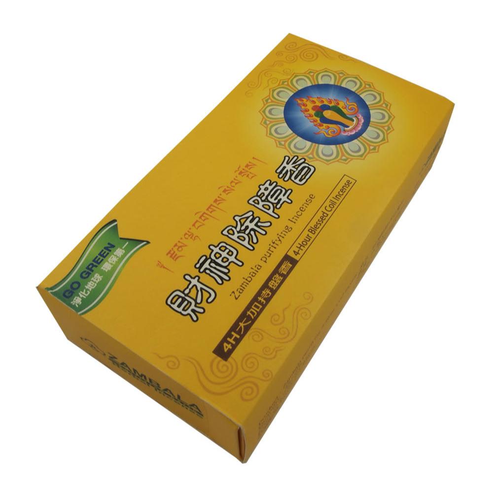 Zambala Wealth Purifying Incense Coils (4hrs)