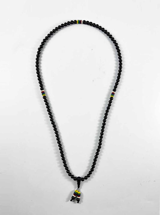 Black Agate Mala 108 Beads (6mm)