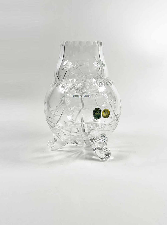 Bohemia Crystal Oil Lamp 18.5cm