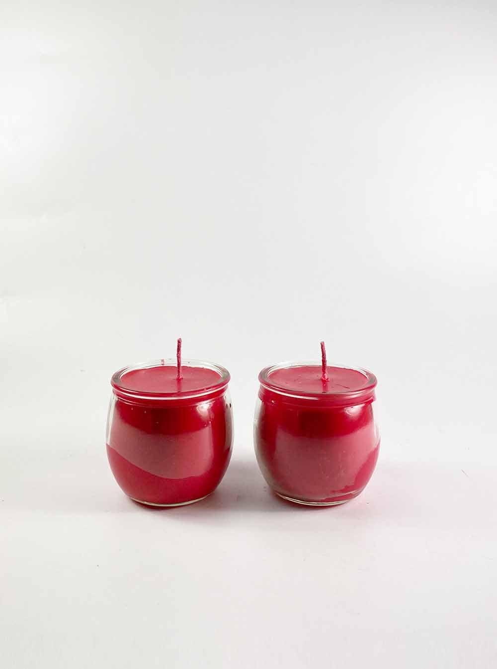 Butter Candle Cup in Red (16 Hrs)