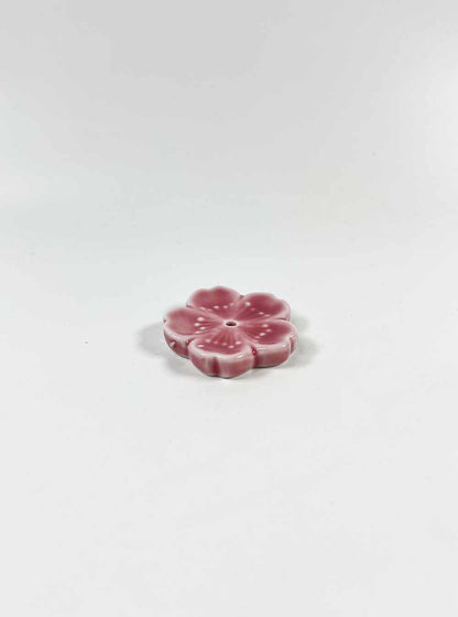 Ceramic Sakura Incense Stick Holder