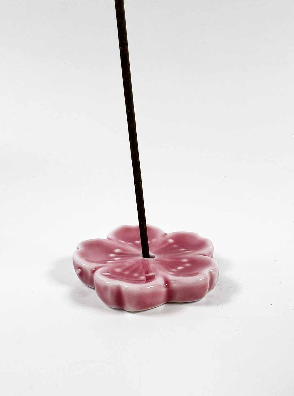 Ceramic Sakura Incense Stick Holder