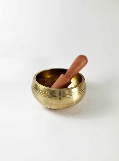 Five Metal Hand-beaten Singing Bowl 10cm