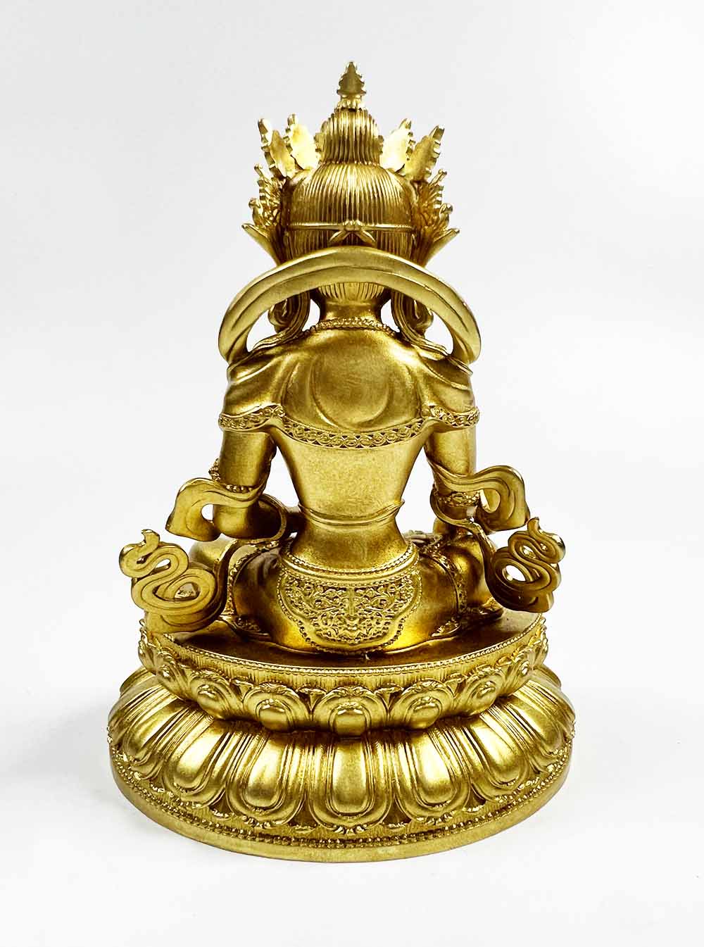 Gold-plated Kshitigarbha Bodhisattva Statue 10cm