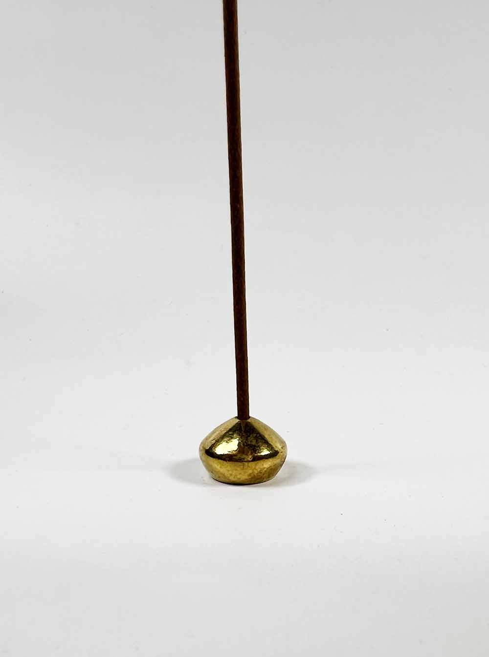 Gold-plated Teardrop Incense Stick Holder