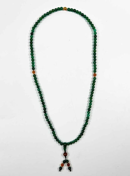 Green Agate Mala 108 Beads (6mm)