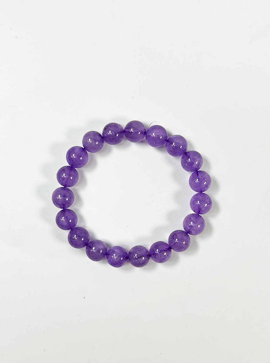 Lavender Amethyst Bracelet 10mm