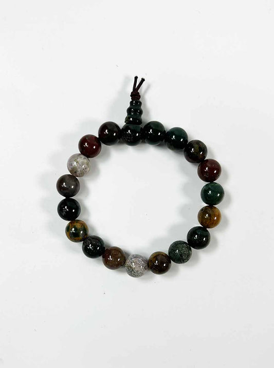 Multi-coloured Jasper Bracelet 10mm