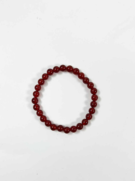 Red Agate Bracelet 6mm