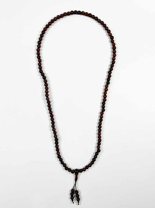 Red Sandalwood Mala 108 Beads (6mm)