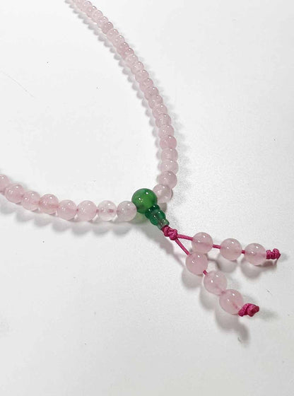 Rose Quartz Mala 108 Beads (6mm)