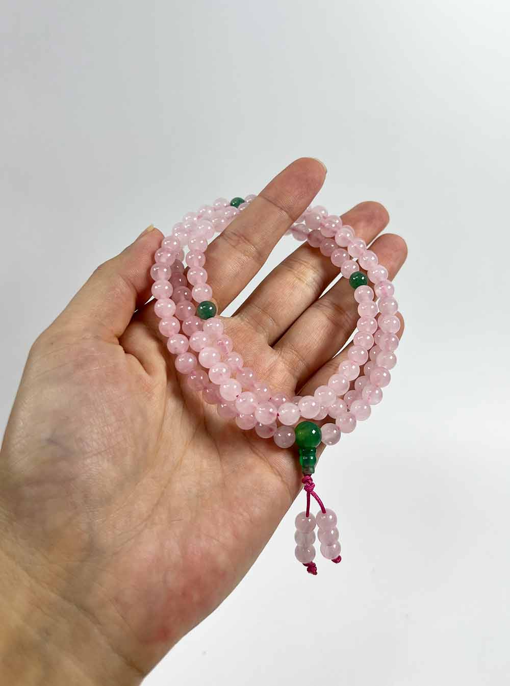 Rose Quartz Mala 108 Beads (6mm)