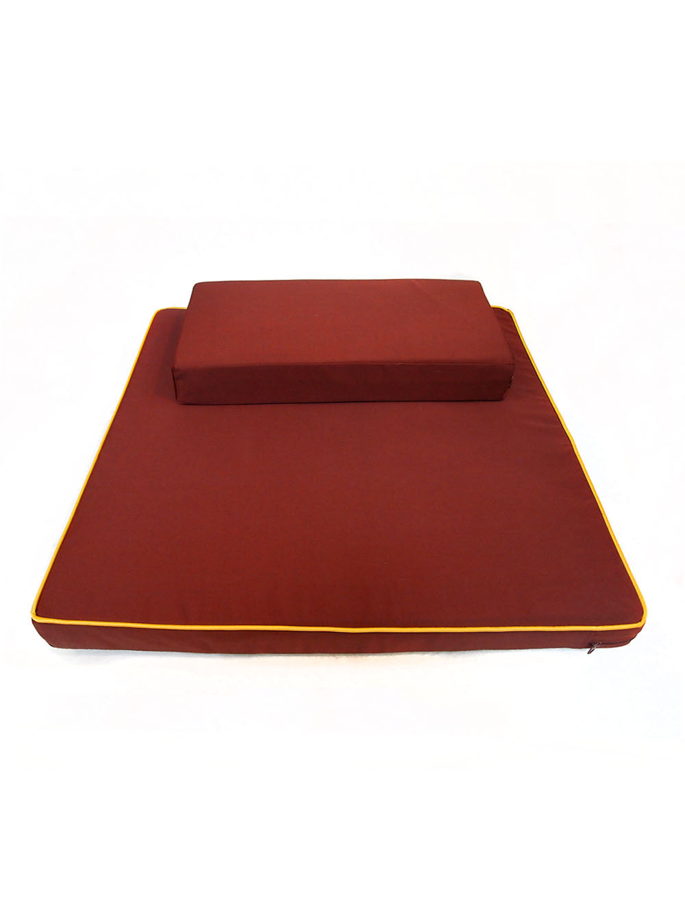 
					2-Pieces Large Meditation Cushion in Reddish Brown				