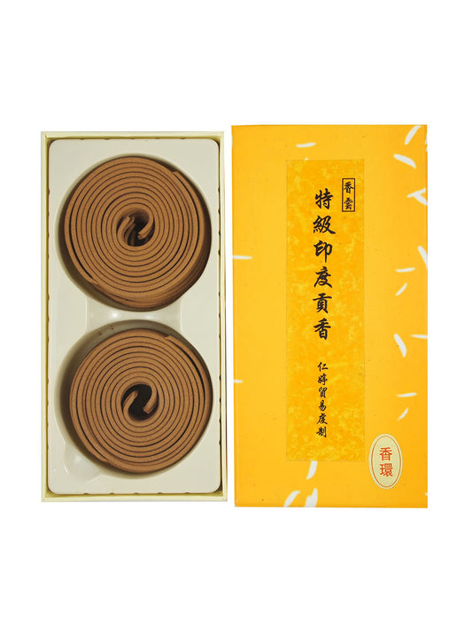 Ren Ting Premium India Sandalwood Incense Coils (4hrs)