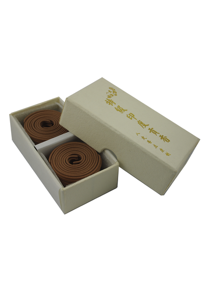 Ba Ding Premium India Sandalwood Incense Coils (2hrs)