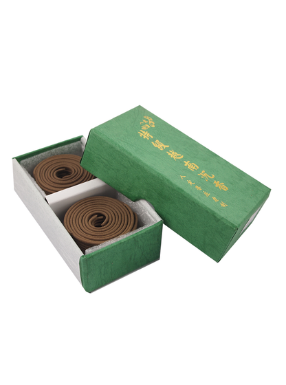 Ba Ding Premium Vietnam Pure Agarwood Incense Coils (2hrs)