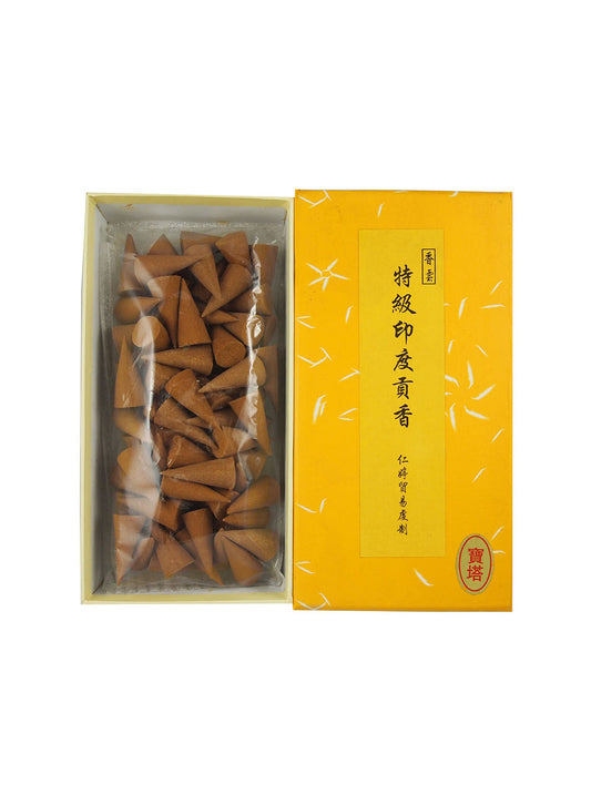 
					Ren Ting Premium India Sandalwood Incense Cones (15mins)				