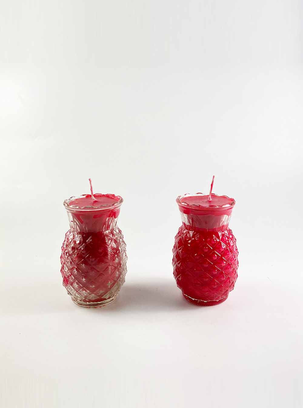 Prosperity Butter Candle Lamp in Red (16 Hrs)