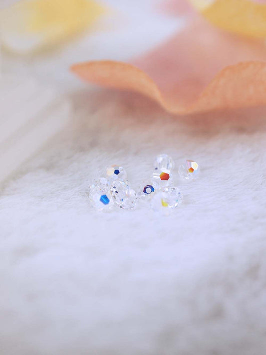 Swarovski Beads 5000 - 4MM - 12pc - Crystal-AB