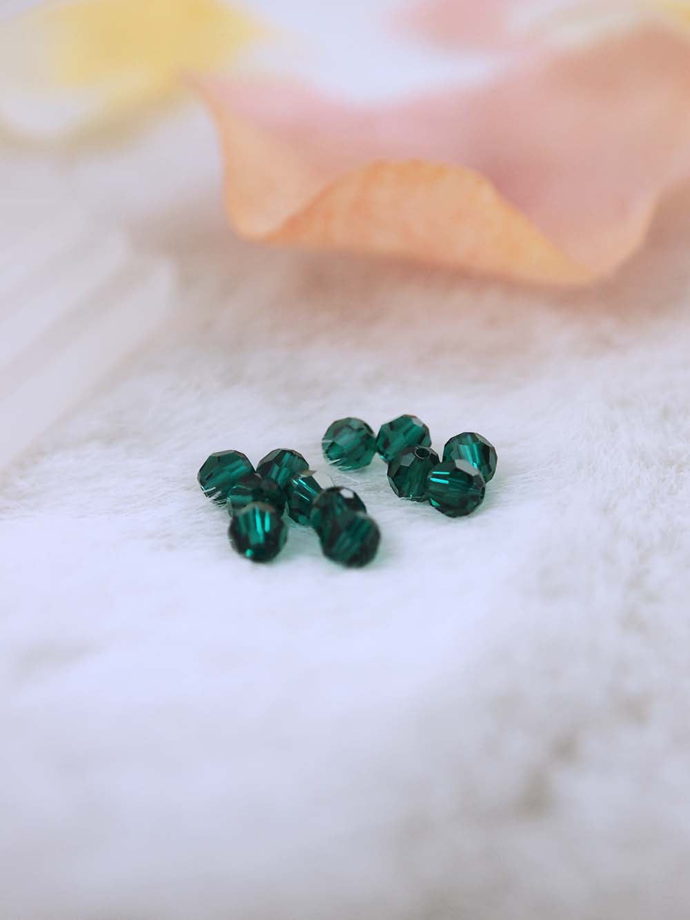 Swarovski Beads 5000 - 3mm - 12pc - Emerald